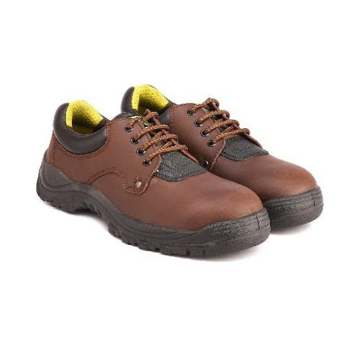 brown safety shoes