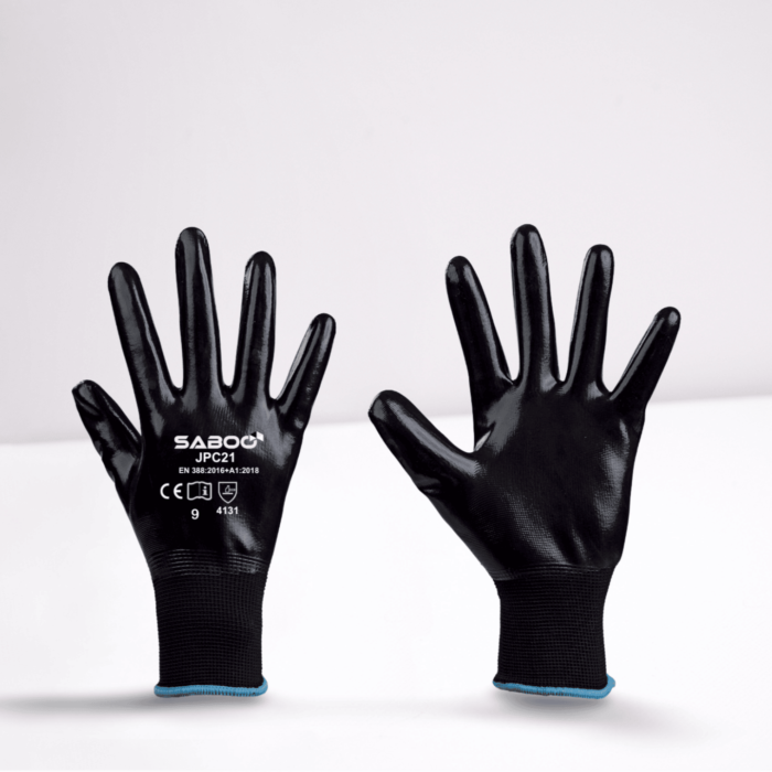 FULLY NITRILE COATED GLOVES